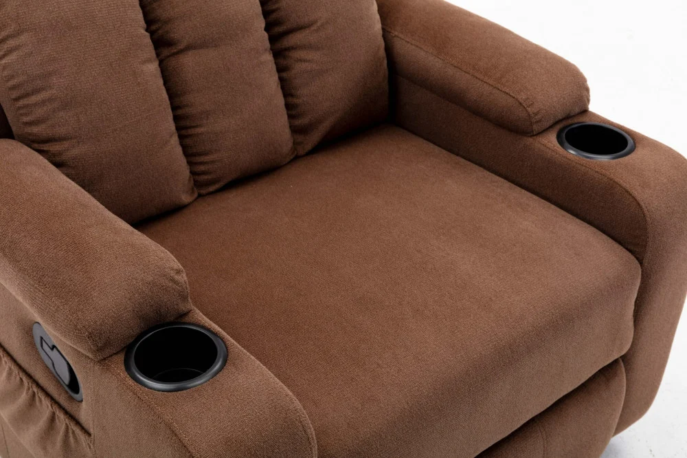 Recliner Chair - Brown - Image 7