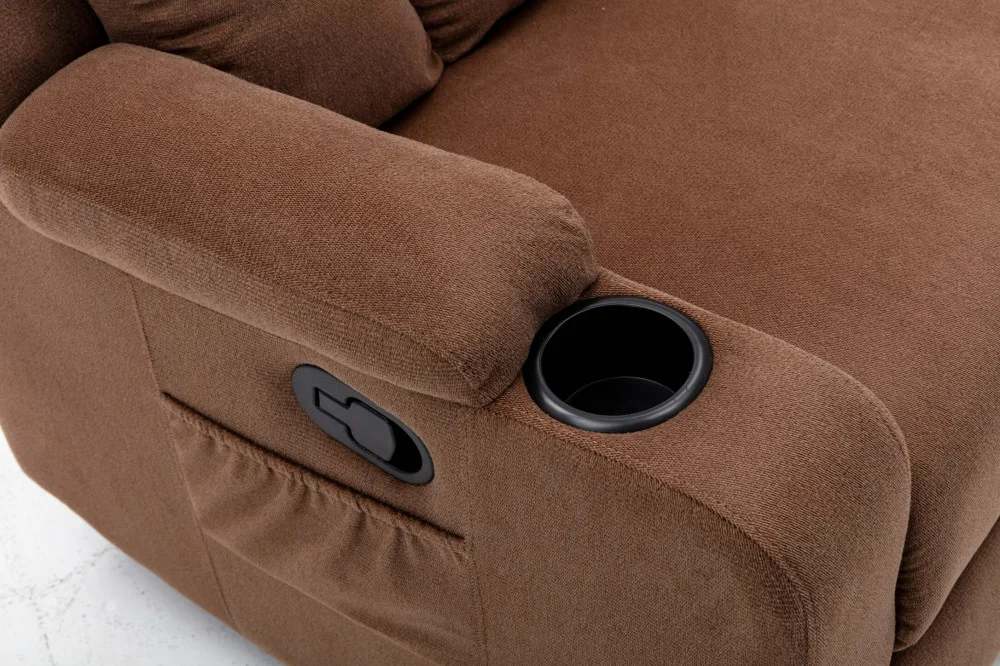 Recliner Chair - Brown - Image 4