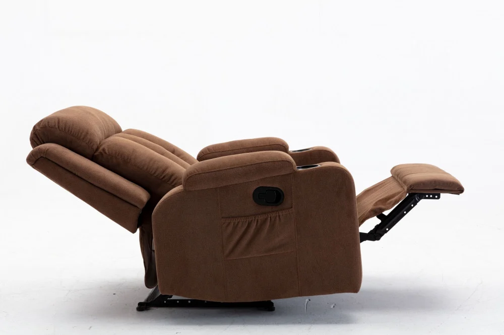 Recliner Chair - Brown - Image 8