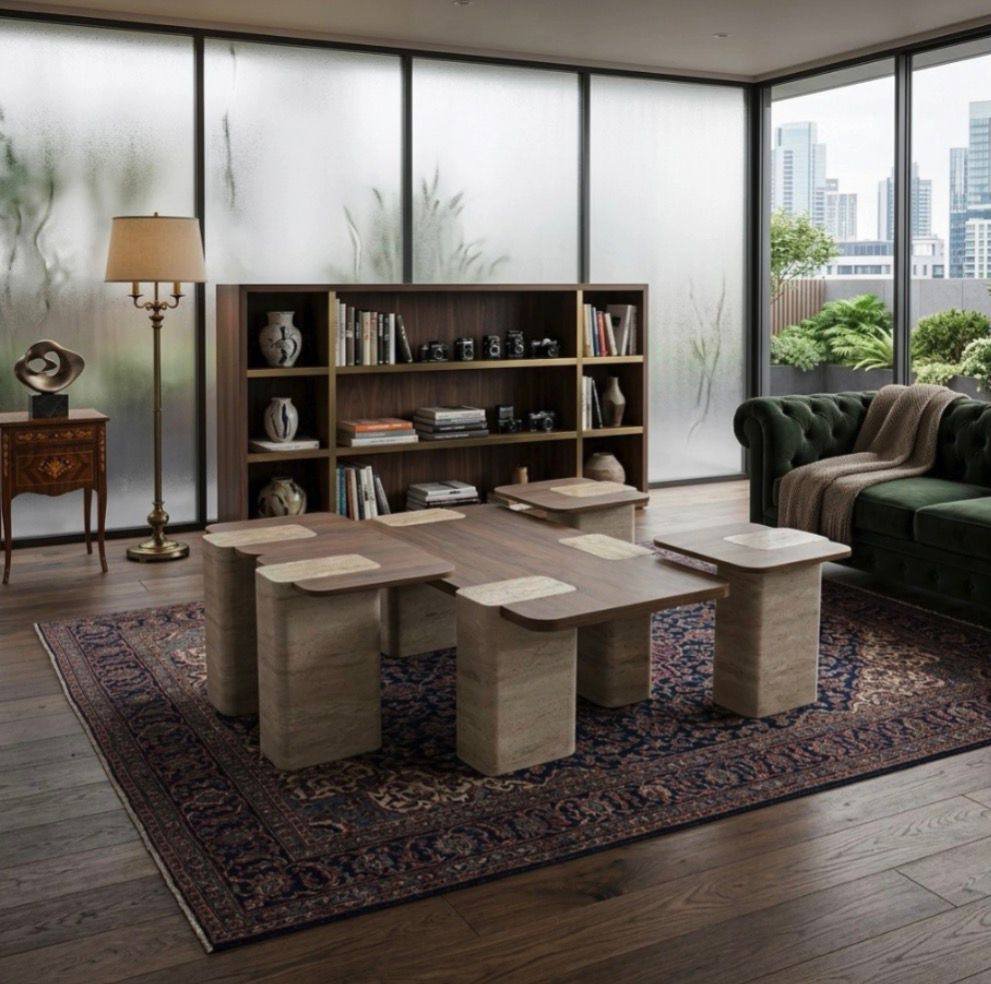 Modern Side Table Set - Image 2